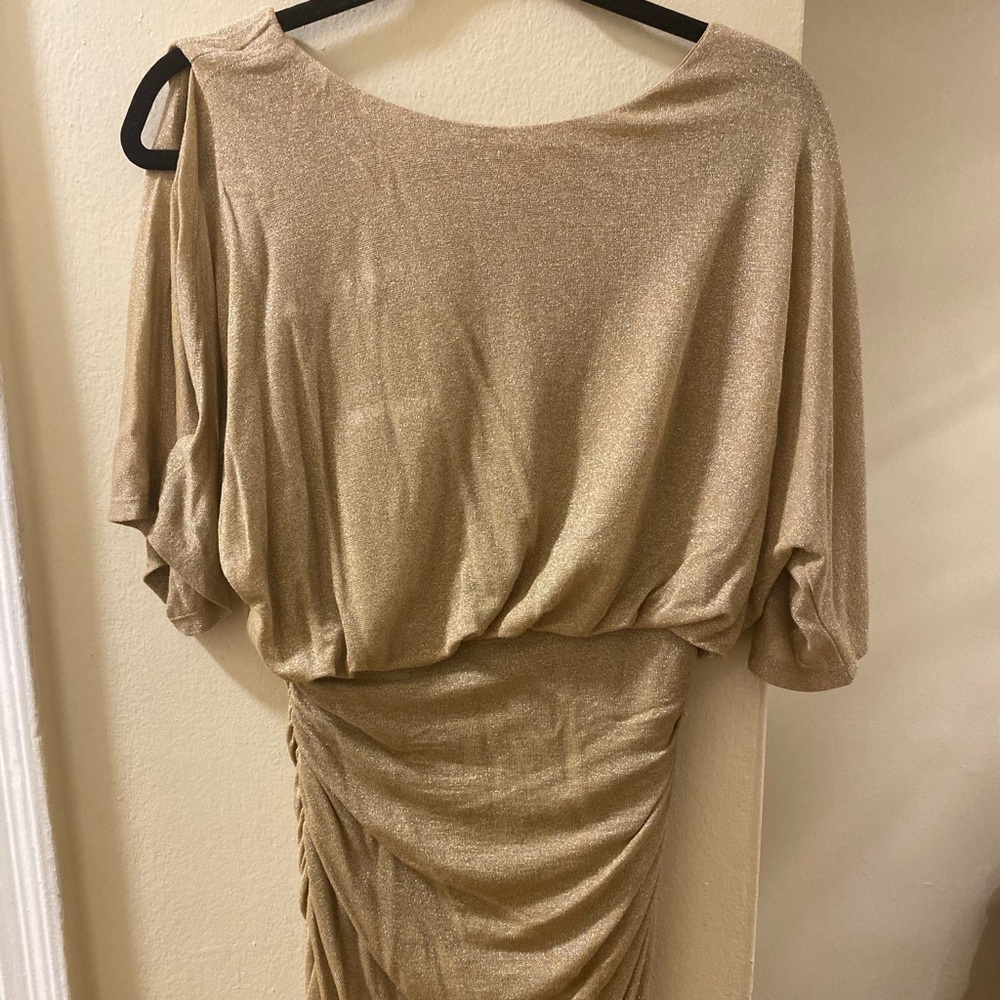 Sparkle Gold Glam Dress